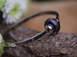 DSA3017 | Gedenk dames armband met crematie-as