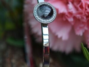 DSA3008 | Gedenk dames armband met crematie-as