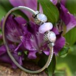 DSA3004 | Gedenk dames armband met crematie-as