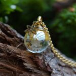 DSH4017 | Dames halssieraad met crematie-as of haartjes