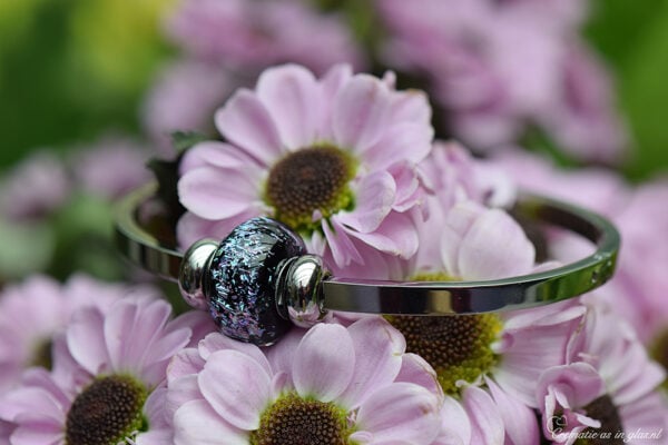 DSA3022 | Gedenk dames armband met crematie-as